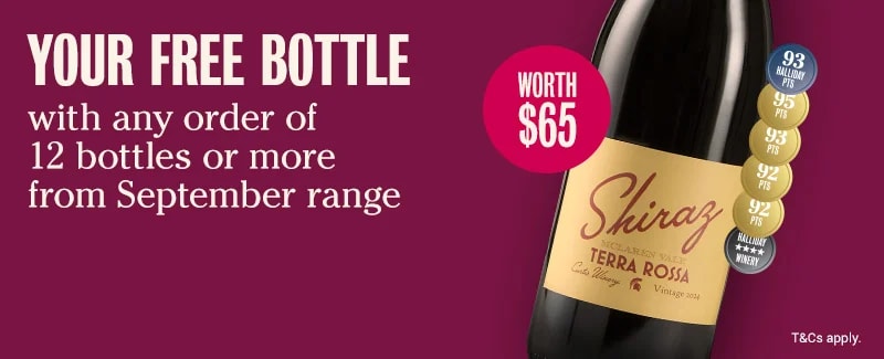 Free $100 Magnum on all 24 bottle orders from the August range
