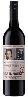 RedHeads Barrel Monkeys Shiraz