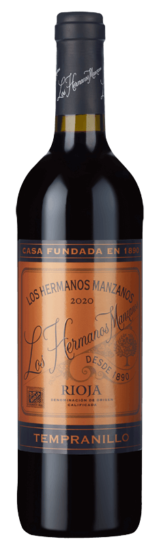 Los Hermanos Manzanos Oak Aged Rioja 2020 Los Hermanos Manzanos Oak Aged Rioja 2020