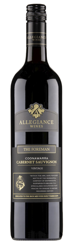 Allegiance Wines 'The Foreman' Coonawarra Cabernet Sauvignon Allegiance Wines 'The Foreman' Coonawarra Cabernet Sauvignon