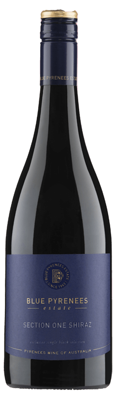 Blue Pyrenees Estate Section One Shiraz 2019 Blue Pyrenees Estate Section One Shiraz 2019