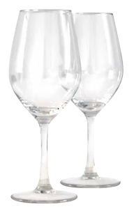 Stemmed Glasses Pair
