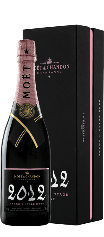 Champagne Moët & Chandon Grand Vintage Rosé (in gift box) 2012