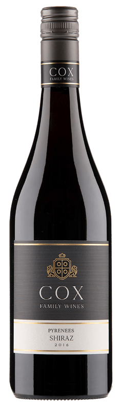 Cox Family Pyrenees Shiraz 2016