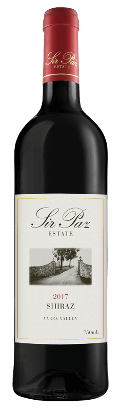 Sir Paz Estate Yarra Valley Shiraz 2017 Sir Paz Estate Yarra Valley Shiraz 2017