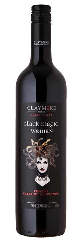 Claymore Wines Black Magic Woman Clare Valley Reserve Cabernet Sauvignon 2022 Claymore Wines Black Magic Woman Clare Valley Reserve Cabernet Sauvignon 2022