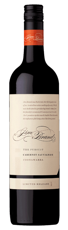 Jim Brand The Pursuit Coonawarra Cabernet Sauvignon Jim Brand The Pursuit Coonawarra Cabernet Sauvignon