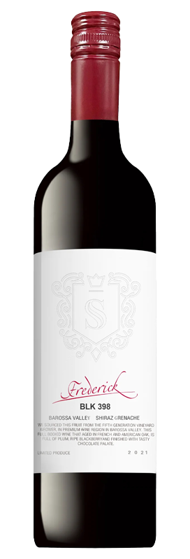 Sieger Estate Frederick BLK 398 Barossa Valley Shiraz Grenache 2021 Sieger Estate Frederick BLK 398 Barossa Valley Shiraz Grenache 2021