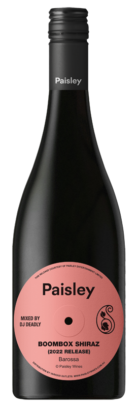 Paisley Boombox Barossa Valley Shiraz 2022