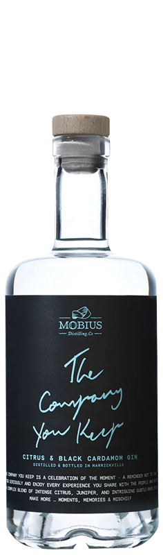 Eureka Distilling The Company You Keep Citrus and Black Cardamom Gin 