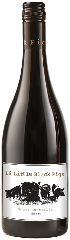 16 Little Black Pigs Shiraz