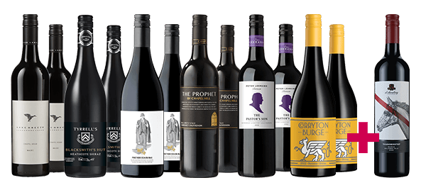 Exclusive Reds Dozen + Free Thunderstep Shiraz! Exclusive Reds Dozen + Free Thunderstep Shiraz!