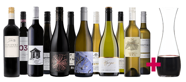 Elite Fine Reds & Whites Dozen + FREE Decanter Elite Fine Reds & Whites Dozen + FREE Decanter