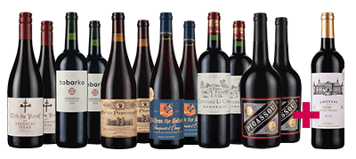 French Reds + Free Gold-medal Bordeaux worth $32