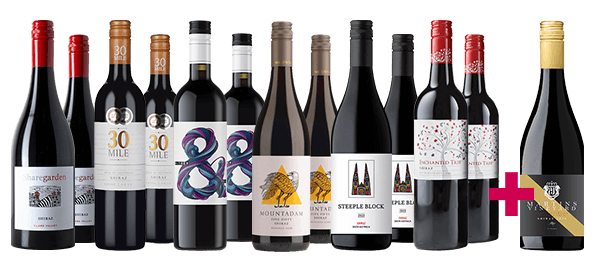 Shiraz Sale Dozen + FREE Gold 97pt McLaren Vale worth $150 Shiraz Sale Dozen + FREE Gold 97pt McLaren Vale worth $150