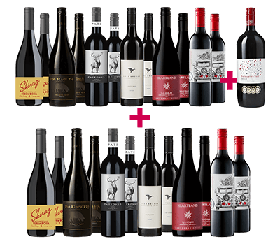 Premium Aussie Sale Reds 24-bottle BULK Deal + Free Magnum