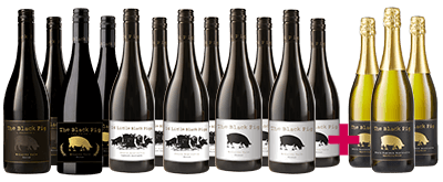 Black Pig Family Reds Dozen + Black Pig Sparkling Add-on
