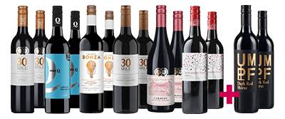 Quarisa All-Gold Showcase Dozen + 2 UMPF Shiraz