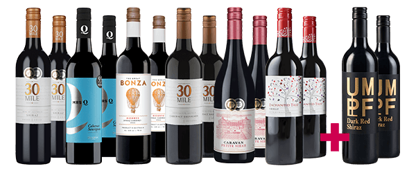 Quarisa All-Gold Showcase Dozen + 2 UMPF Shiraz Quarisa All-Gold Showcase Dozen + 2 UMPF Shiraz