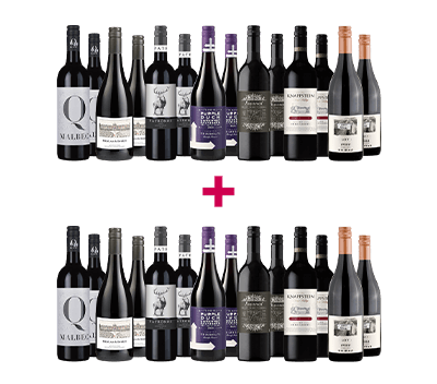 The Magnificent Seven Reds 28-bottle BULK DEAL