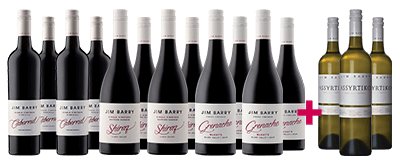 Jim Barry Family Reds + 3 Btl Assyrtiko Addon
