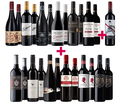 Top-Value & Premium Exclusive Reds BULK Deal + FREE $40 Shiraz
