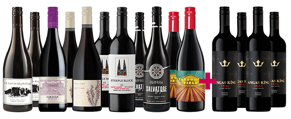 Outstanding Value Favourite Reds + 4 x FREE Reserve Shiraz