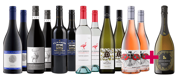 Party Mix Top Shelf Dozen + Free Howard Vineyard Sparkling