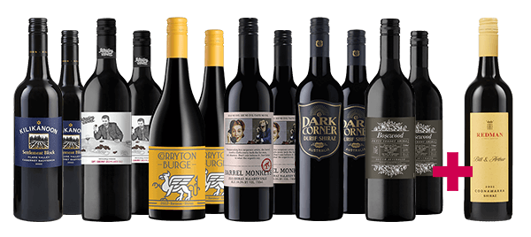 Exclusive Reds Dozen + Free Redman Shiraz Exclusive Reds Dozen + Free Redman Shiraz
