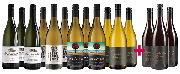 100% Pure New Zealand Whites + Syrah Add-on