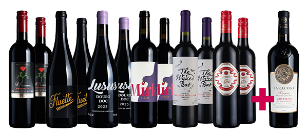 International Reds SALE Dozen + FREE 98pt ‘Super Tuscan’