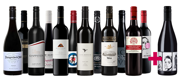 High Pointed Reds Case + Free Bottle of Esule Shiraz Durif