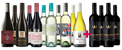 11 Reds & Whites + 4 Free Shiraz worth $300 11 Reds & Whites + 4 Free Shiraz worth $300