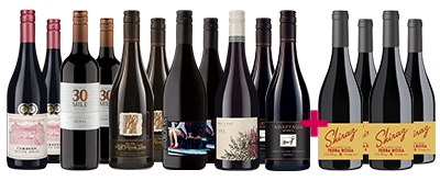 Black Friday Sale: 11 Reds + 4 FREE Shiraz worth $260 Black Friday Sale: 11 Reds + 4 FREE Shiraz worth $260