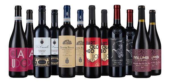 Top-to-Toe Italy Reds Dozen Top-to-Toe Italy Reds Dozen