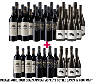 3 Case Bulk Deal Black Pig, Dark Corner & Fossilbed