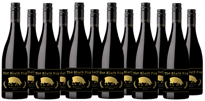 50% OFF The Black Pig 'The Prize' Shiraz Dozen