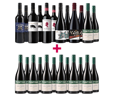 Pointing Del Monte + Exclusive Reds Dozen 24-btl BULK DEAL