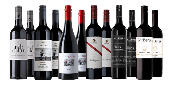 Aged Aussie Reds Dozen Aged Aussie Reds Dozen