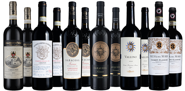 Opulent Reds of Tuscany Dozen