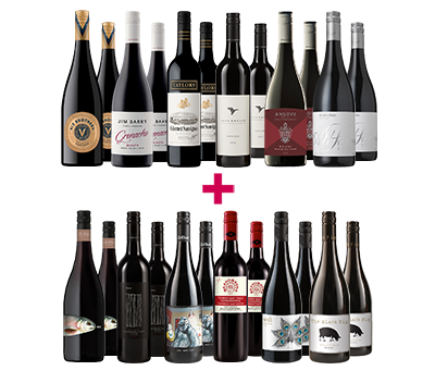 Gold-Medal Aussie Reds & Winter Warming Reds 24-bottle BULK DEAL Gold-Medal Aussie Reds & Winter Warming Reds 24-bottle BULK DEAL