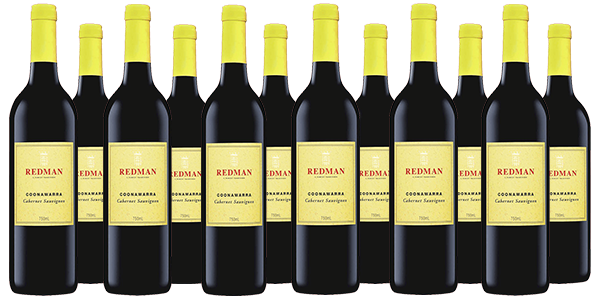 Redman Bill & Arthur Coonawarra Cabernet Sauvignon Dozen