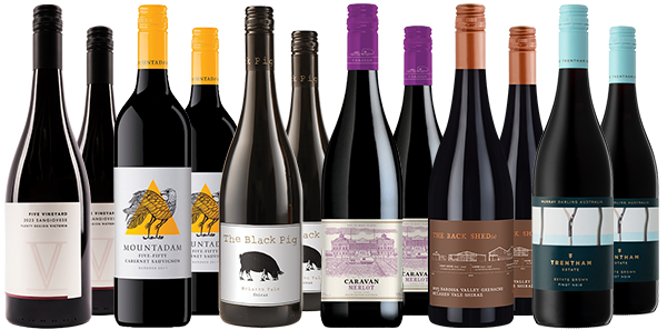 Food and Wine Pairing Reds Dozen