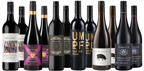 Rapid Wine Rush: Half Price Reds Dozen