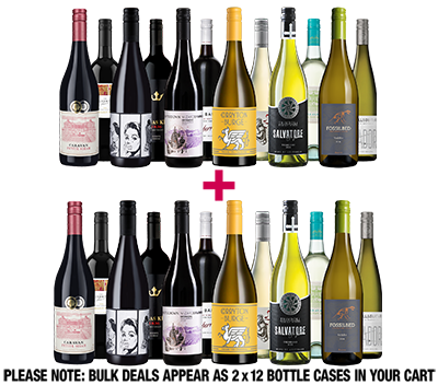 B.I.G. Red & White Champions Mixed 24-bottle BULK DEAL