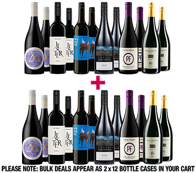 Aged Aussie Reds 24-bottle BULK DEAL Aged Aussie Reds 24-bottle BULK DEAL