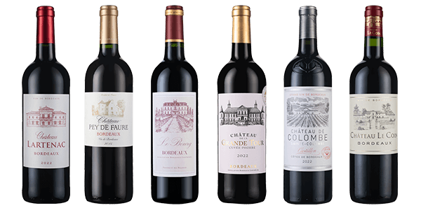 Bordeaux Favourite Estates Six Pack Bordeaux Favourite Estates Six Pack