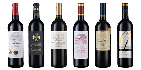 Bordeaux Showcase Six Pack Bordeaux Showcase Six Pack
