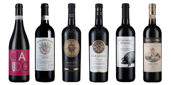 Tuscany & Central Italy Reds Six Pack