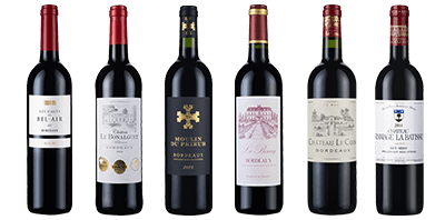 Bordeaux Reds Six